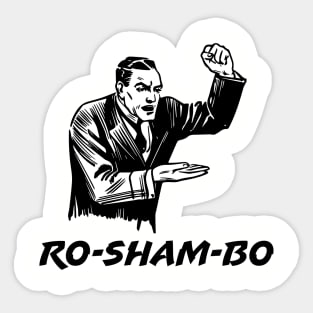 Roshambo - Ro-Sham-Bo Game Sticker